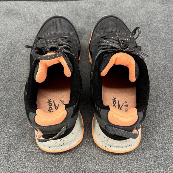 Reebok Sneakers Womens 8 Gray Coral Ortholite Trail Running Athletic Shoes - Picture 11 of 16